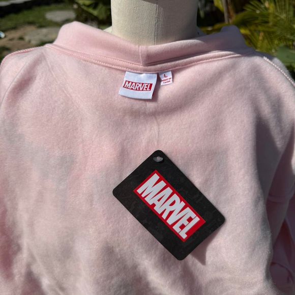 Marvel Pink Spider-Gwen Zip Up Hoodie - Picture 7 of 8